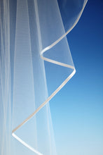 Load image into Gallery viewer, Bridal Apparel Ribbon Edge Veil || CGAR001