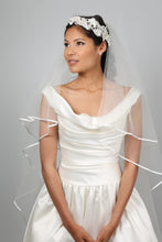Load image into Gallery viewer, Bridal Apparel Ribbon Edge Veil || CGAR001
