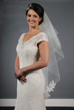 Load image into Gallery viewer, Bridal Apparel Corded Lace Appliqué Veil || CGC346B