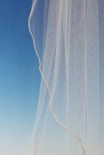 Load image into Gallery viewer, Bridal Apparel Single Tier with Crystal Edge || CGC497A