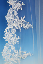 Load image into Gallery viewer, Bridal Apparel Floral Lace Train Veil || CGC527B