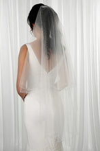 Load image into Gallery viewer, Bridal Apparel Scalloped Edge, Crystal Drop Veil || CGC536C
