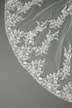 Load image into Gallery viewer, Bridal Apparel Vine Lace Train Veil || CGC558B