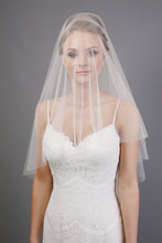 Load image into Gallery viewer, Bridal Apparel Faux Silk Italian Tulle Cut Edge Veil || CGACT301
