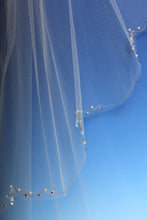 Load image into Gallery viewer, Bridal Apparel Crystal Drop Veil - CGC404C
