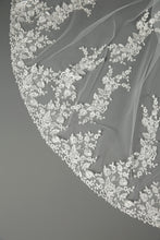 Load image into Gallery viewer, Bridal Apparel Vine Lace Train Veil || CGC558B
